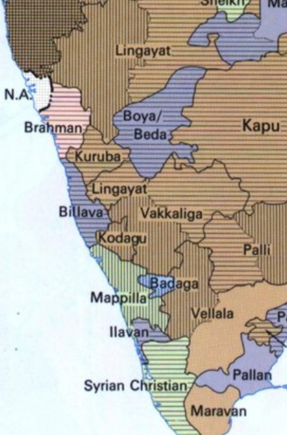 Tulu Nadu Demographic Map 2