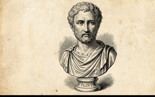 Historical portrait of Pliny the Elder